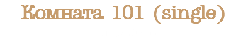 Комната 101 (single) Релиз 2018